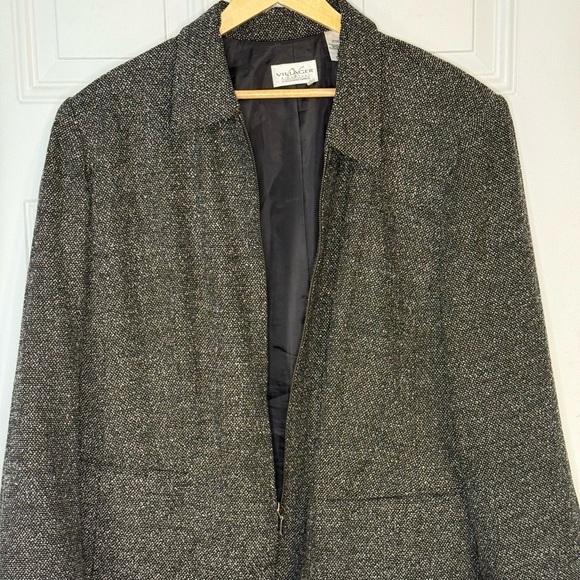 villager Jackets & Blazers - Van Heusen women’s Gray Blazer